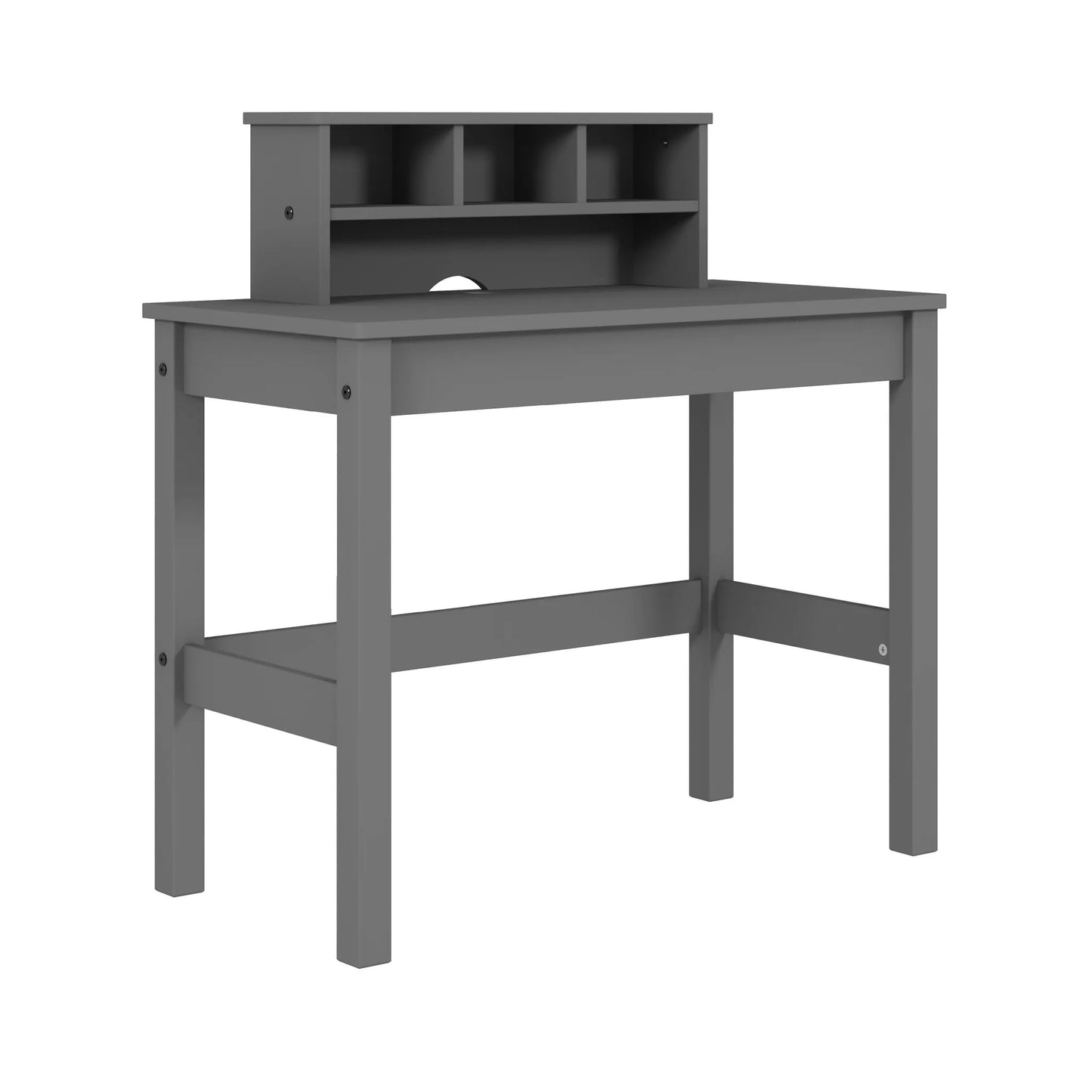 HMS 35" Gray Desk - Loft&Timber