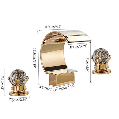 Wanmivezlo Waterfall Bathroom Basin Faucet - Loft&Timber