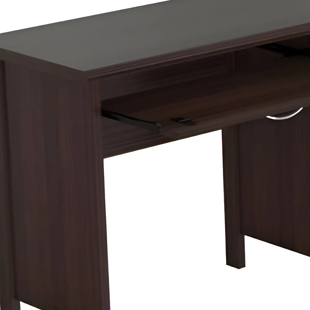 HMS Espresso 47" Computer Gaming Desk with Two Drawers - Loft&Timber