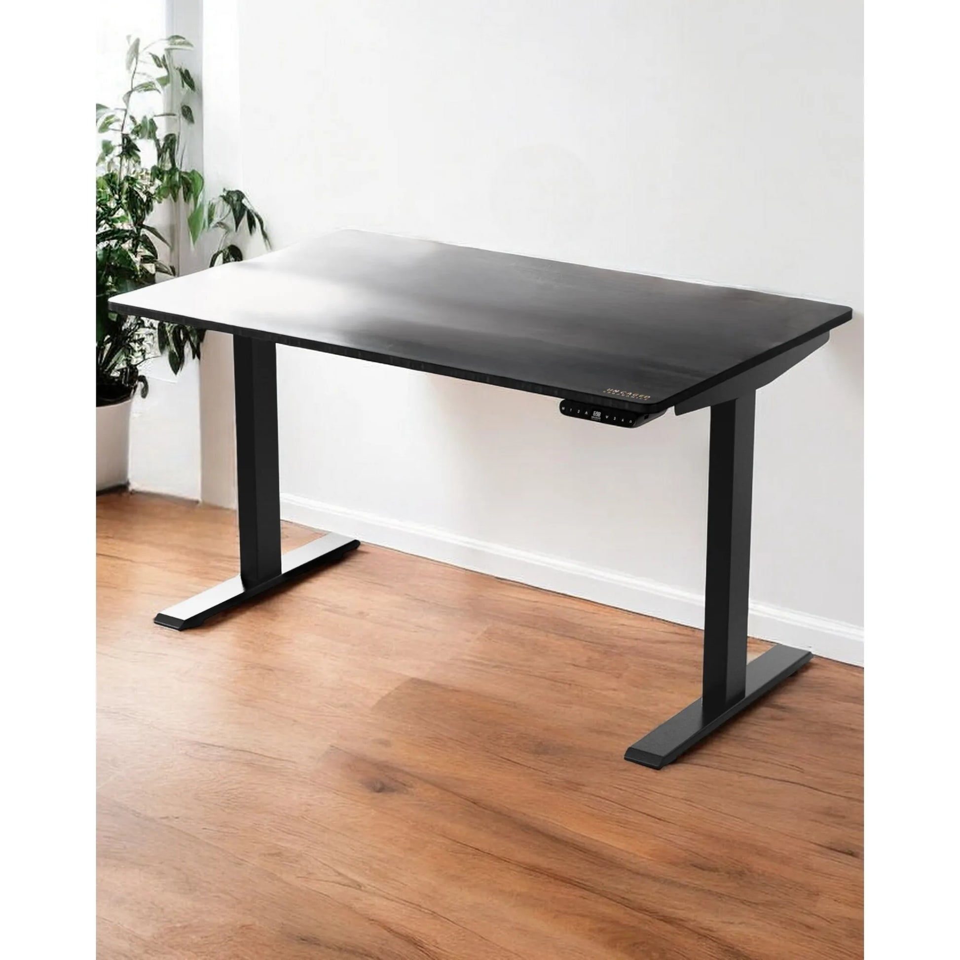 HMS 30" Adjustable Black Stainless Steel Standing Desk - Loft&Timber