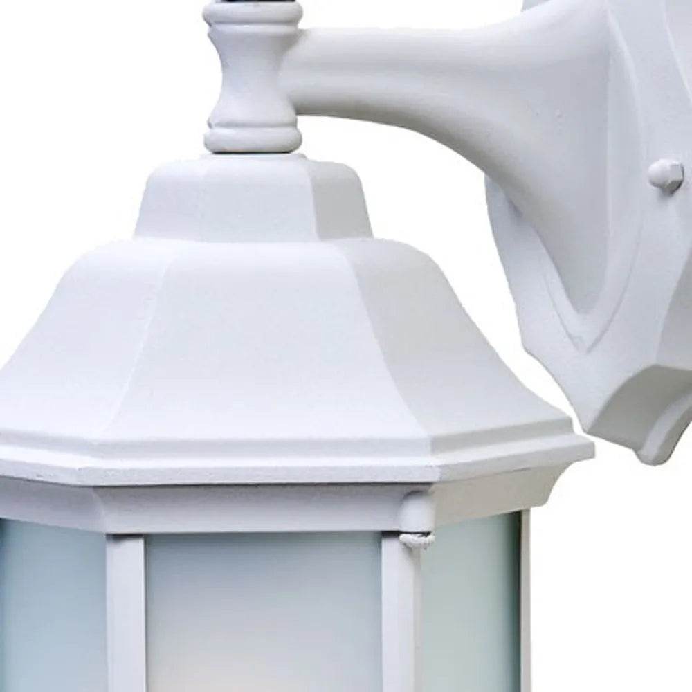 HMS Outdoor Wall Lamps White Frosted Glass - Loft&Timber
