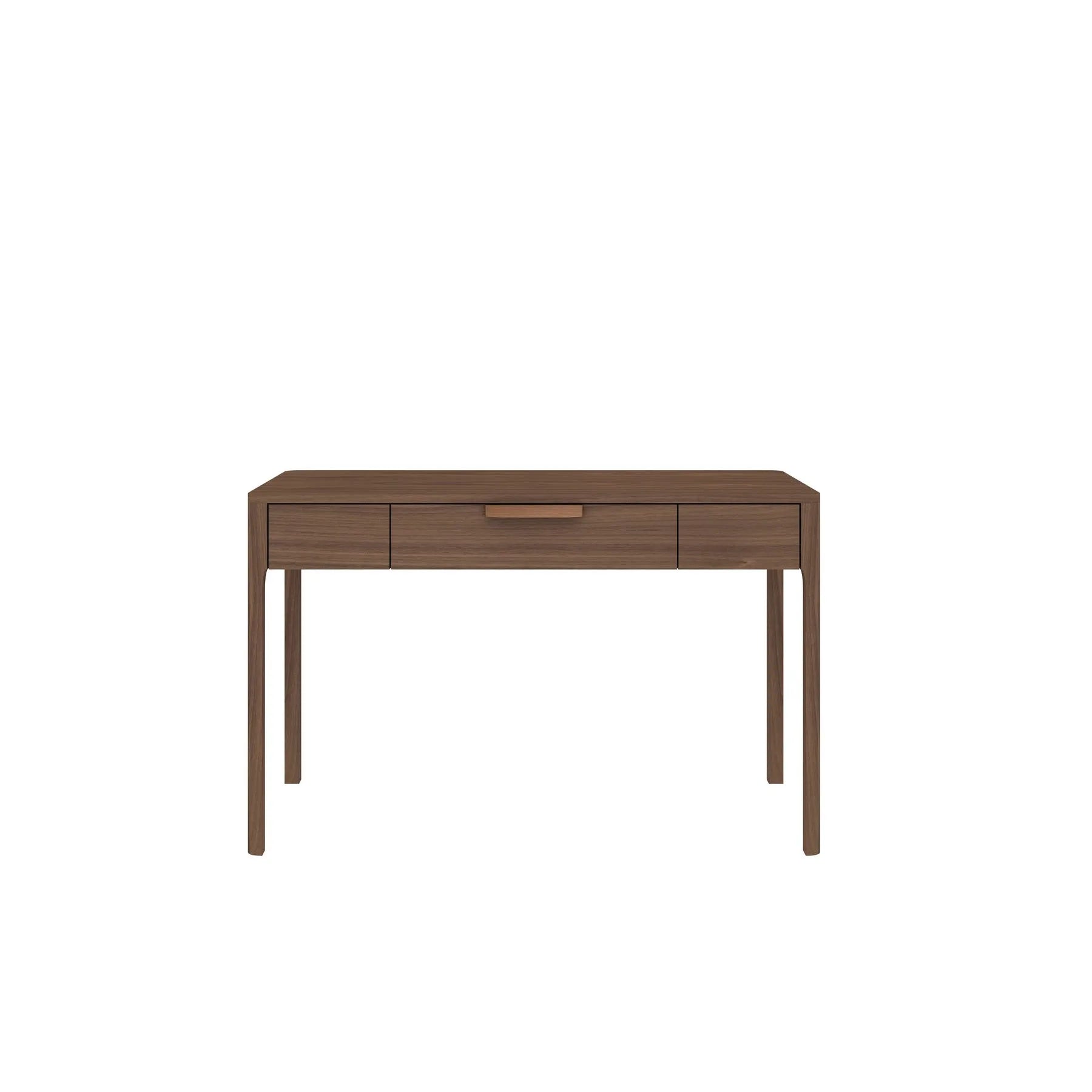 HMS 47" Brown Wood Computer Desk - Loft&Timber