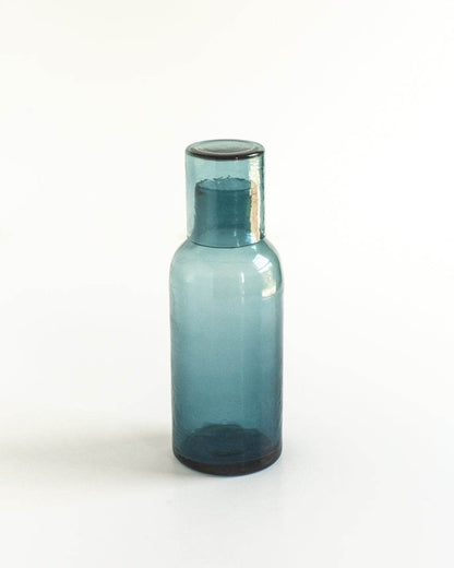Handblown Hammered Glass Carafe - Loft&Timber