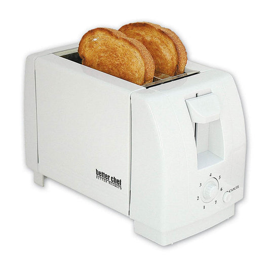 Better Chef Two Slice Toaster in White - Loft&Timber