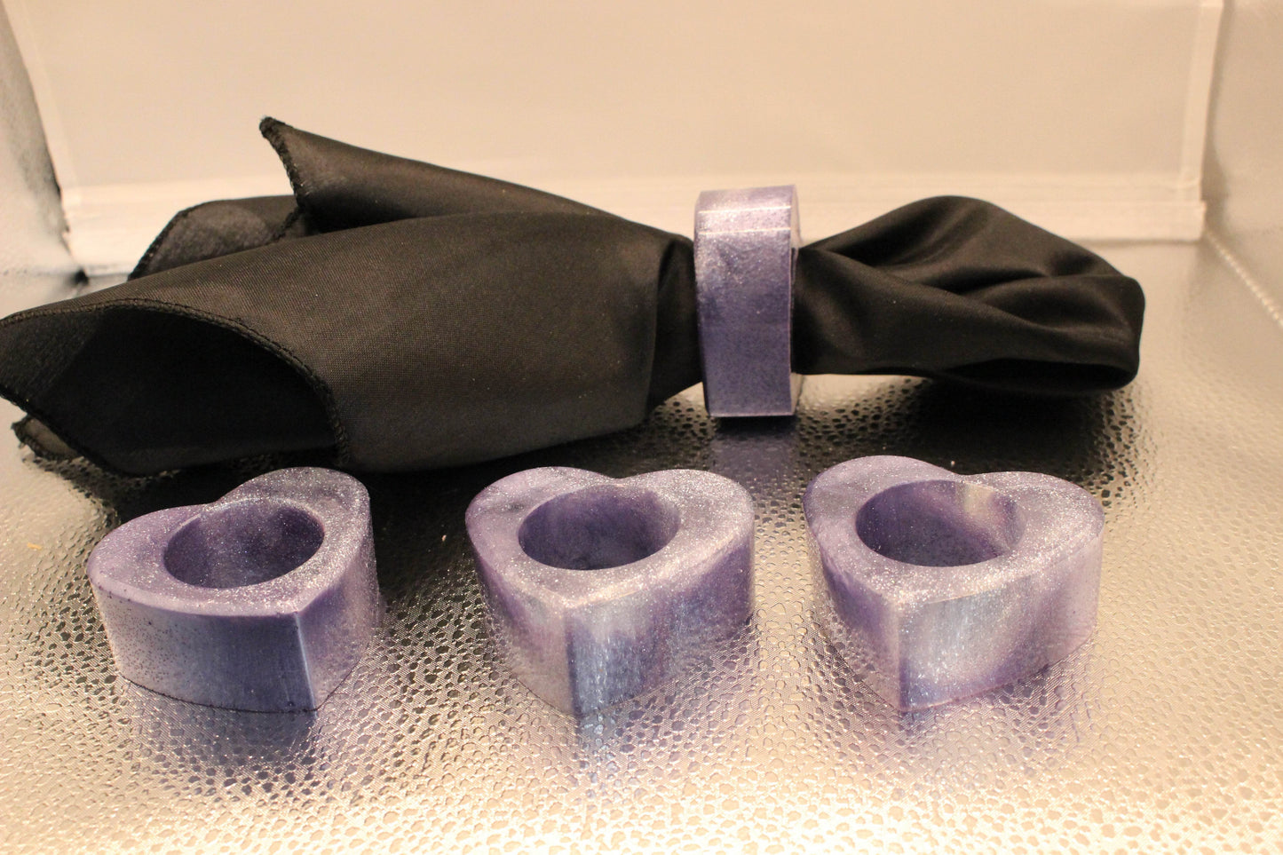 Elegant Resin Napkin Ring (4 Piece) Set for Dining - Loft&Timber