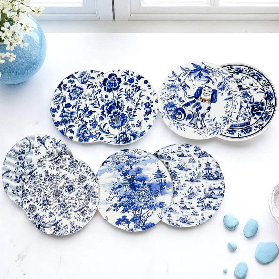 Chinoiserie Coasters - Loft&Timber
