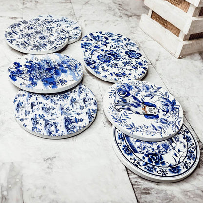Chinoiserie Coasters - Loft&Timber