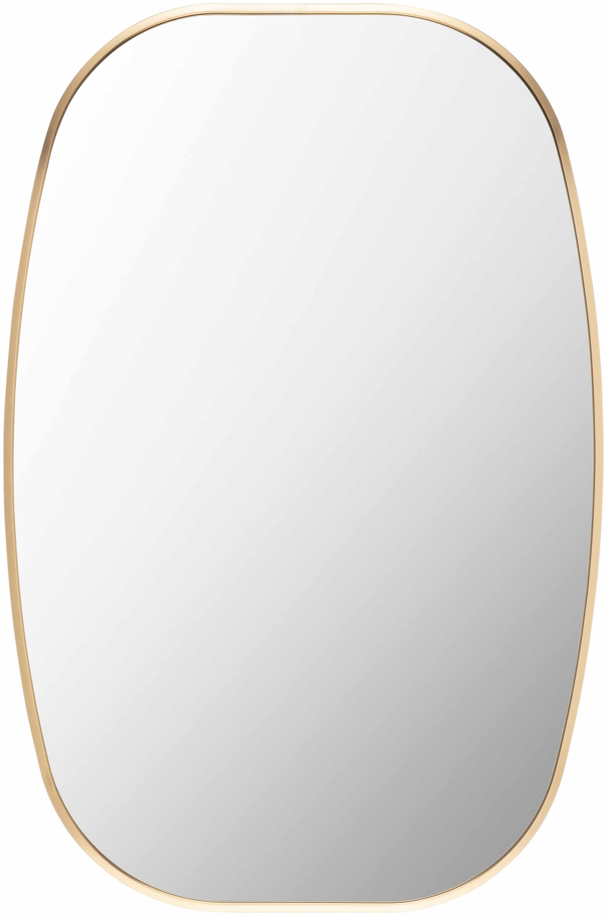 Kopparberg Gold Frame Round Mirror-1