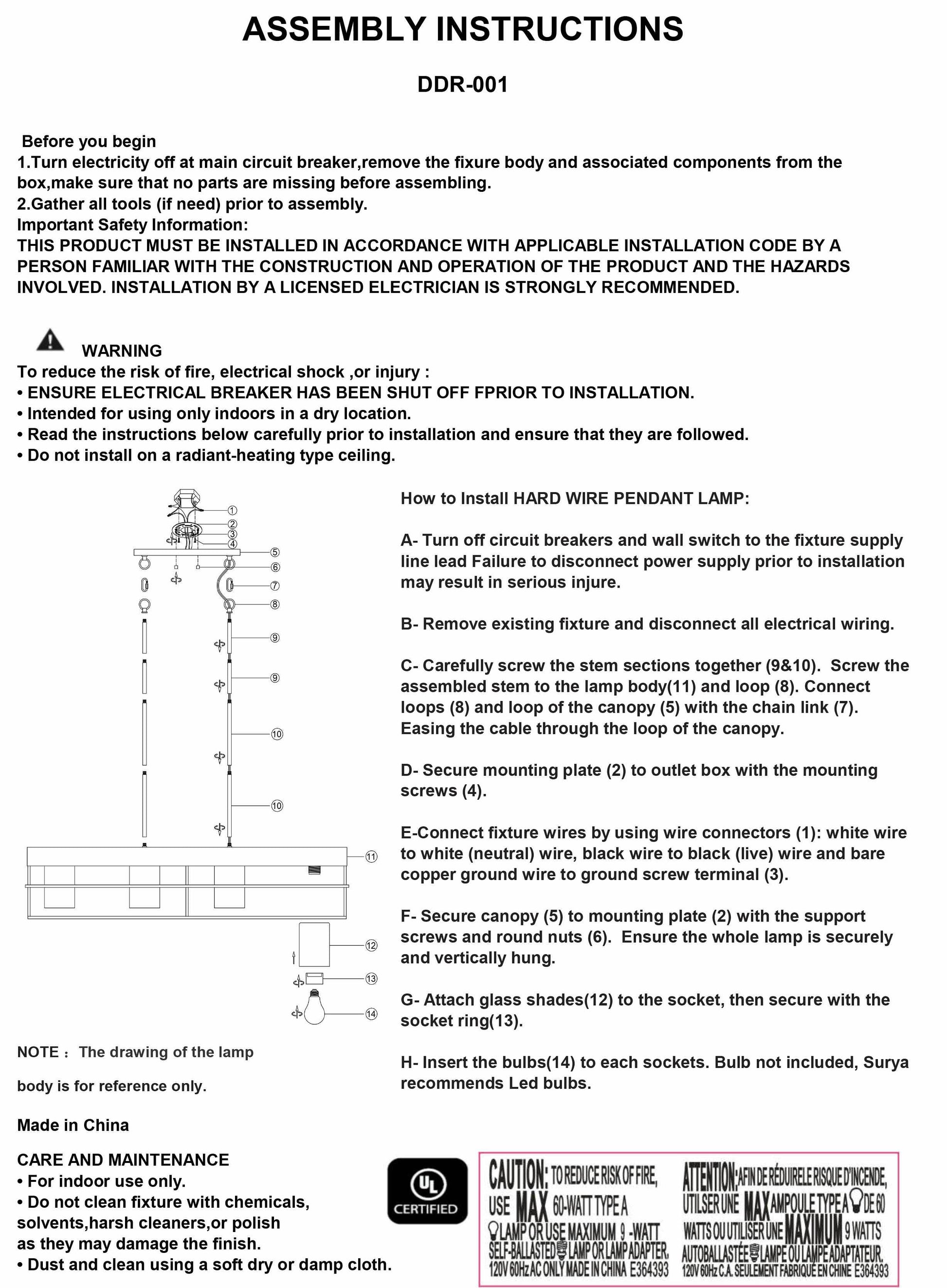 Landscheid Chandelier - Loft&Timber