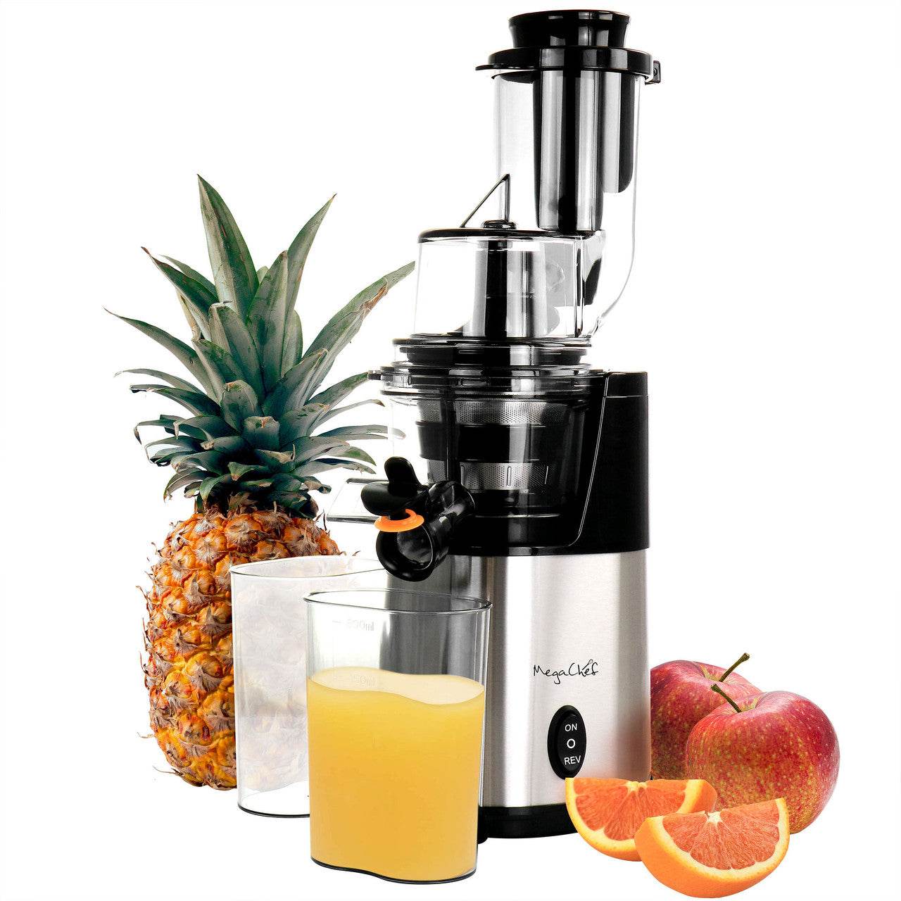 MegaChef Pro Stainless Steel Slow Juicer - Loft&Timber