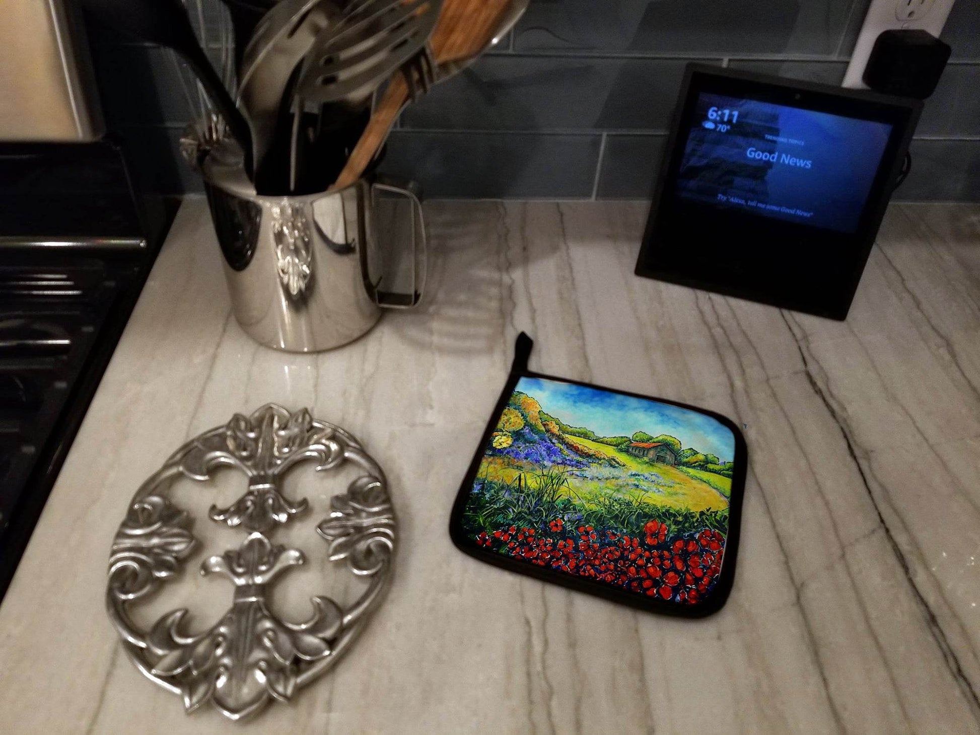 Back Home Pair of Pot Holders - Loft&Timber