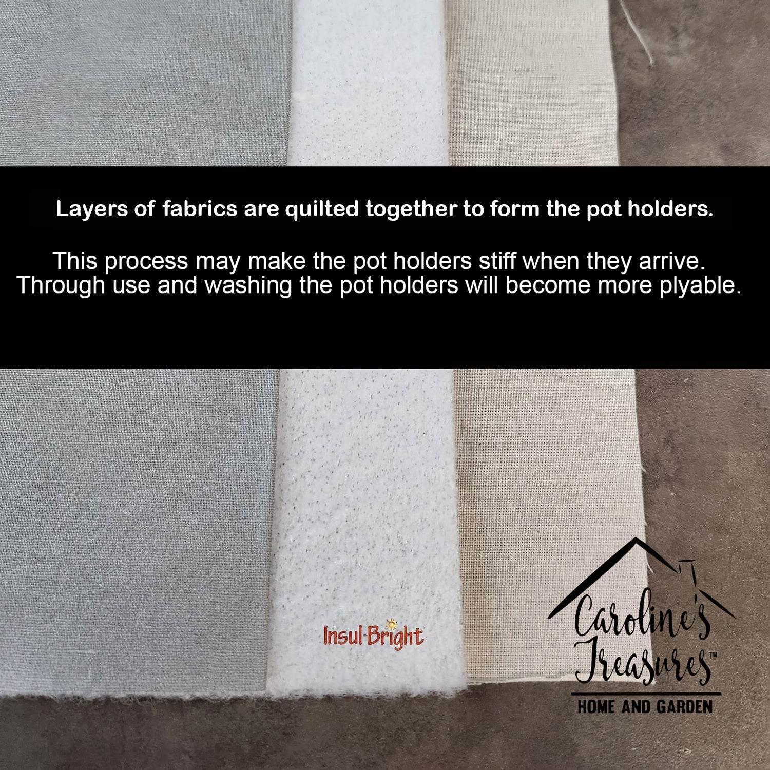 Fortune Teller Pair of Pot Holders - Loft&Timber