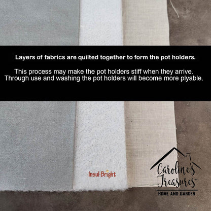 Fortune Teller Pair of Pot Holders - Loft&Timber