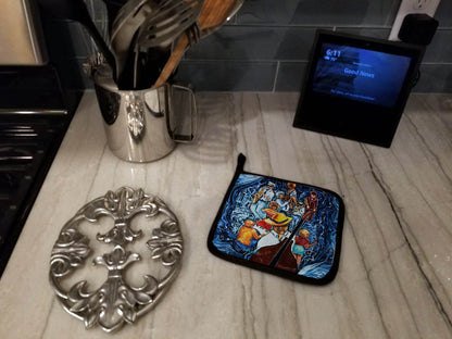 Kinda Jazzy Pair of Pot Holders - Loft&Timber