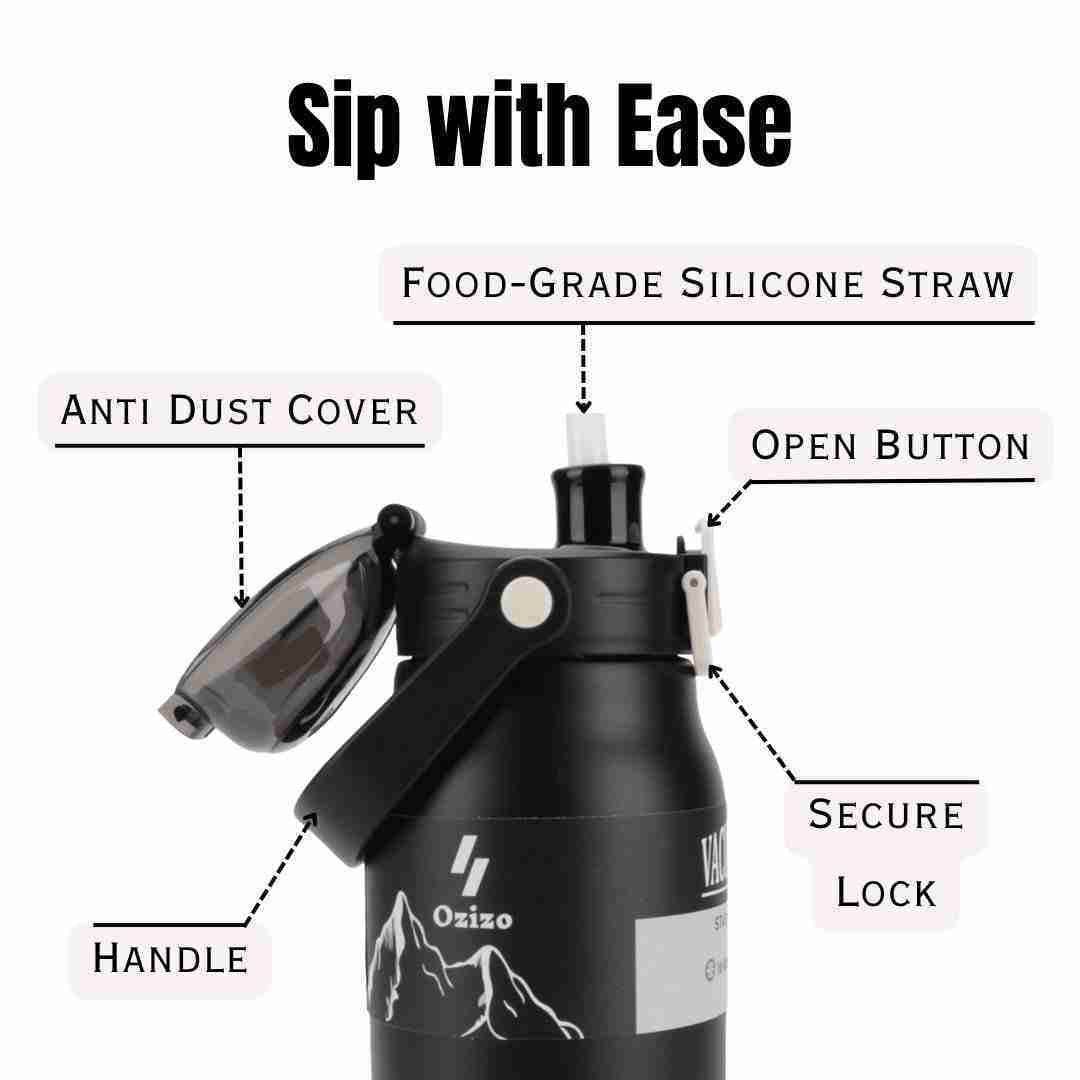 44oz Insulated Water Bottle - Loft&Timber