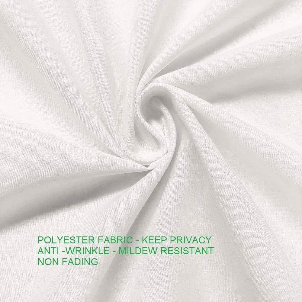 72-in. Paisley Polyester Fabric Shower Curtain in Vibrant Teal Red Yellow White - Loft&Timber