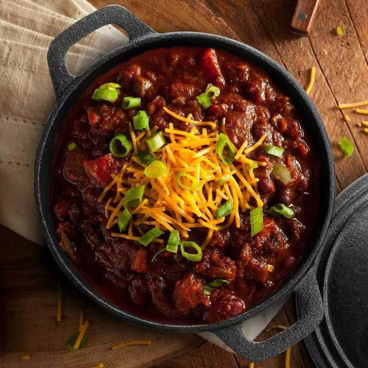 3.4 Quart Pre-Seasonded Cast Iron Dutch Oven with Handles and Lid - Loft&Timber