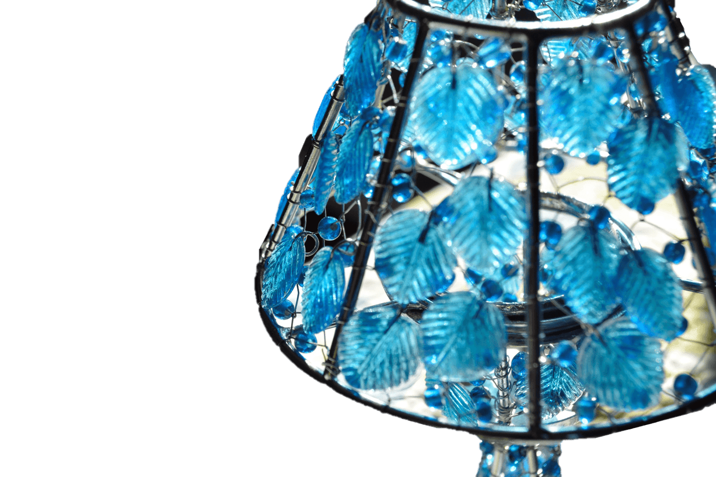 Handmade colored glass Tea Light candle holder - Loft&Timber