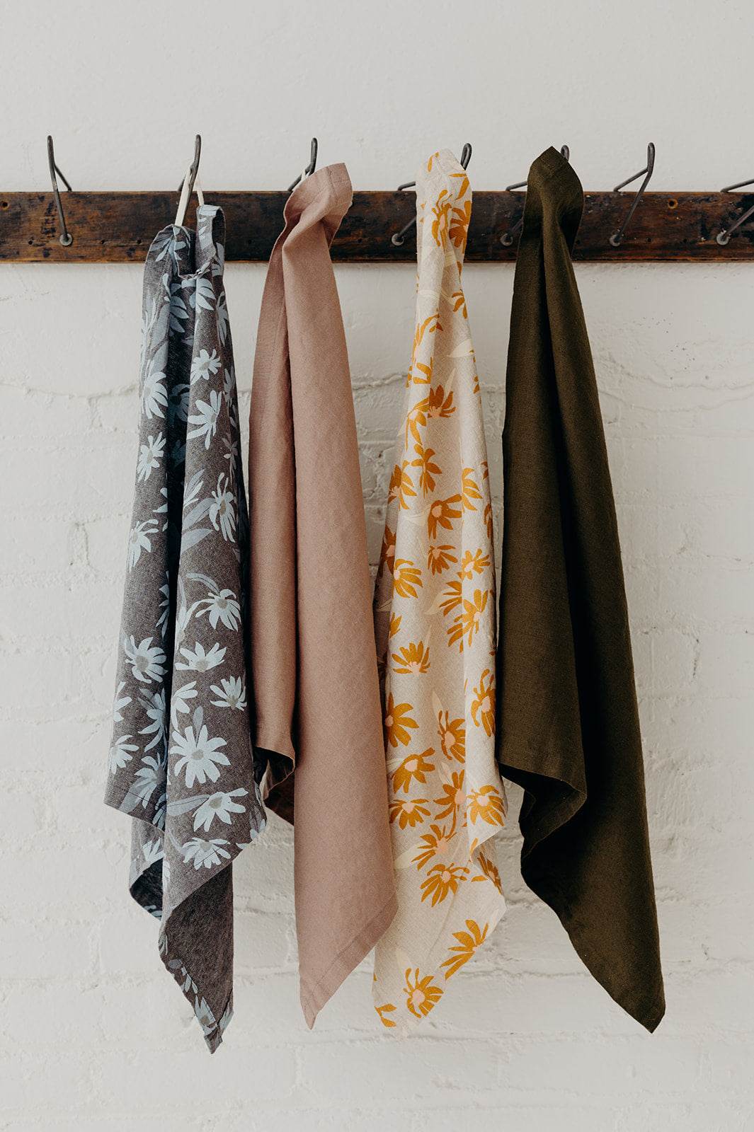 Linen Kitchen Hand Towels - Loft&Timber