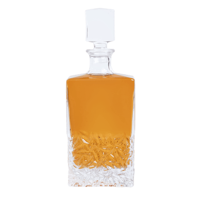Whiskey Decanter - Rectangle - 750ML - Loft&Timber