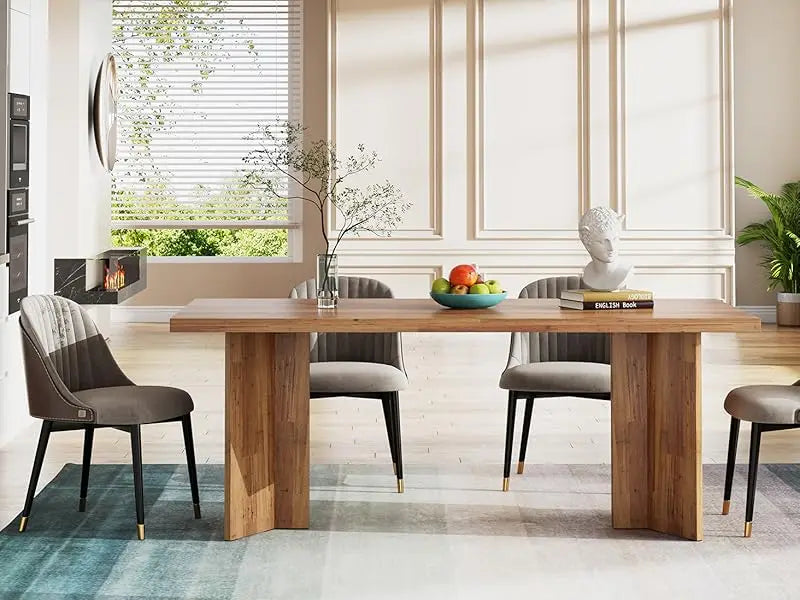 63" Dining Table for 4-6 - Loft&Timber