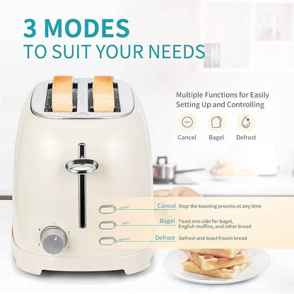 2 Slice Toaster Extra Wide Slot Stainless Steel