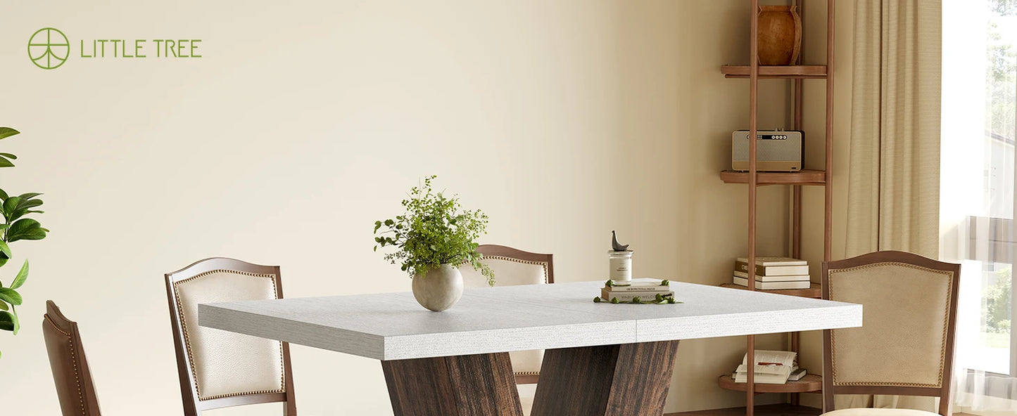 LITTLE TREE 47" Inches Dining Table for 4 - Loft&Timber