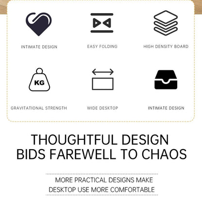 Portable Laptop Desk with USB Light - Loft&Timber