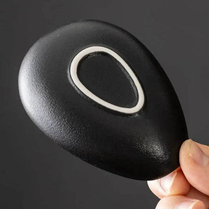 Ceramic Coffee Bean Dosing Cup Tray - Pottery Espresso Scoop for Precision Coffee Brewing - Loft&Timber