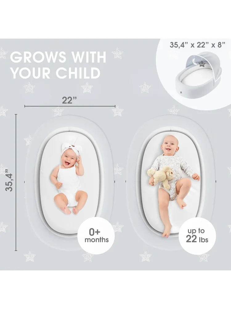 Lounger Nest – Foldable Travel Bassinet - Loft&Timber