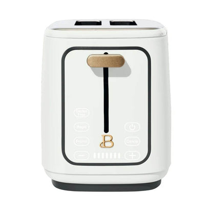2 Slice Toaster Touch Activated Display 900W 3 Presets Extra Wide Slots - Loft&Timber