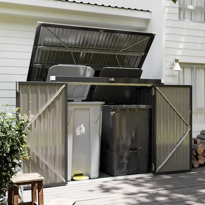 79" Cu. Ft Premium Storage Shed 3.3 x 5.6 FT - Loft&Timber