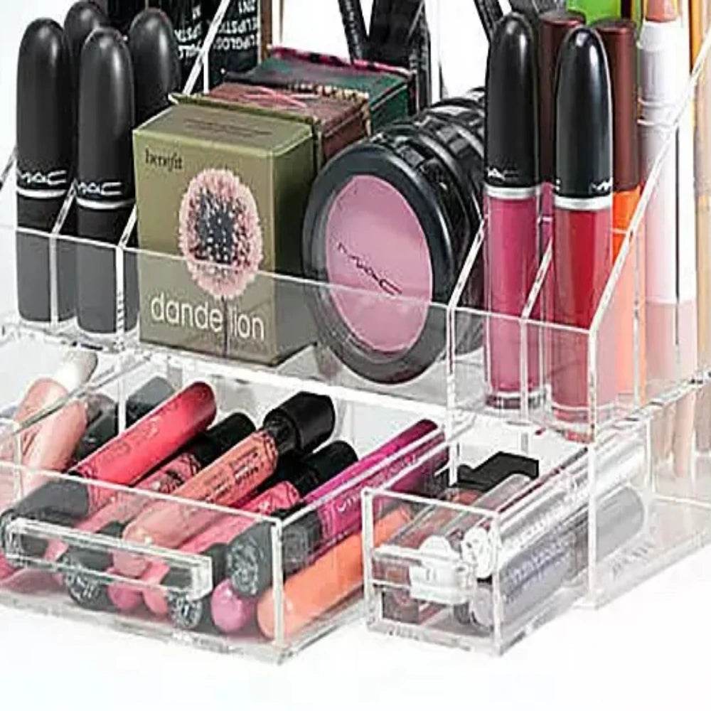 Acrylic Crystal Clear Desktop Organizer - Loft&Timber