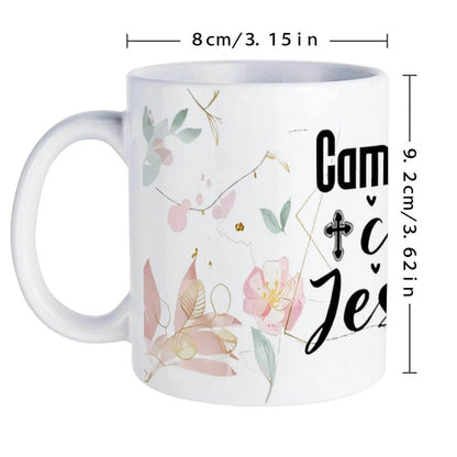 Caminar Con Jesus – A Celebration Of The Resurrection Ceramic Coffee Mug Bible Verse Coffeeware Teaware, 330ml Mug - Loft&Timber