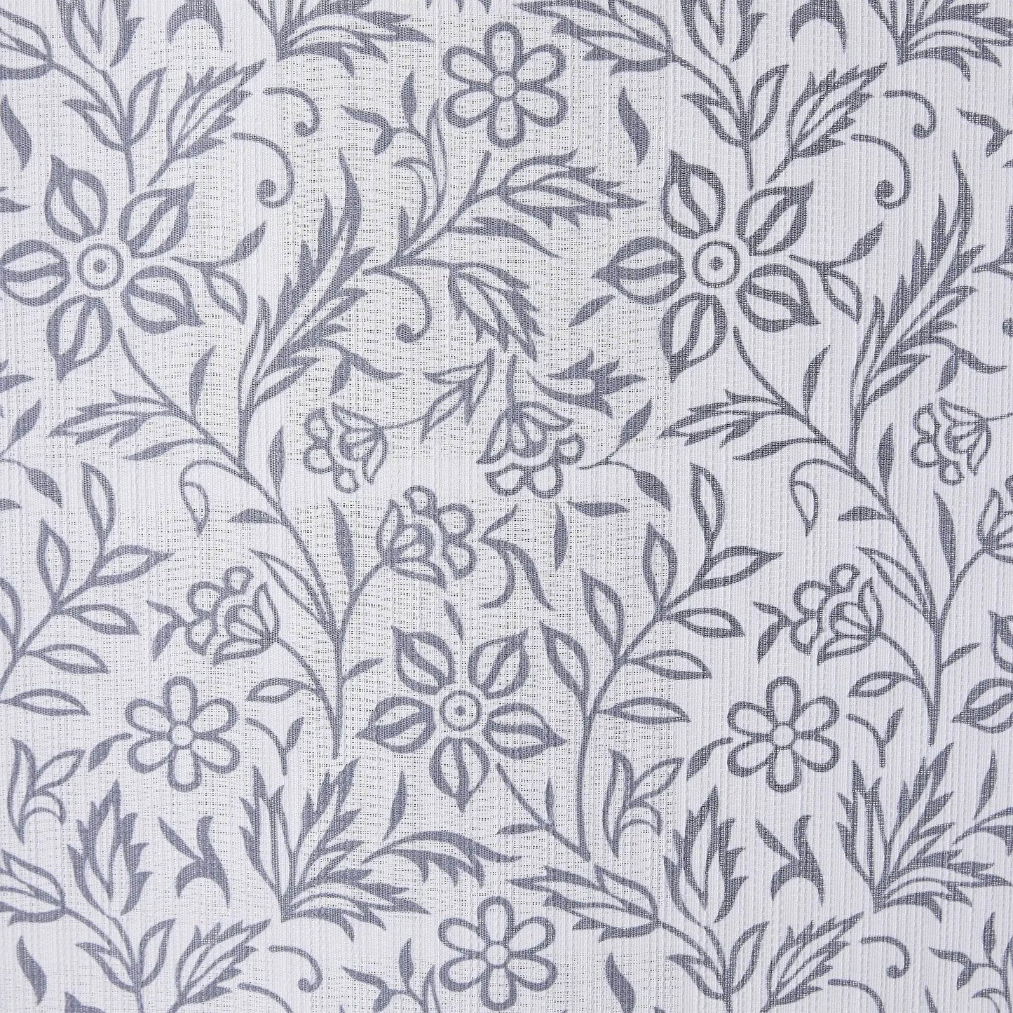 Botanical print shower curtain, machine washable - Loft&Timber