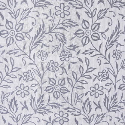 Botanical print shower curtain, machine washable - Loft&Timber