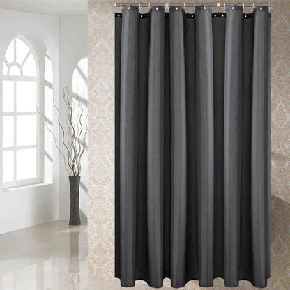 Waterproof Shower Curtain with 12 Hooks - Loft&Timber