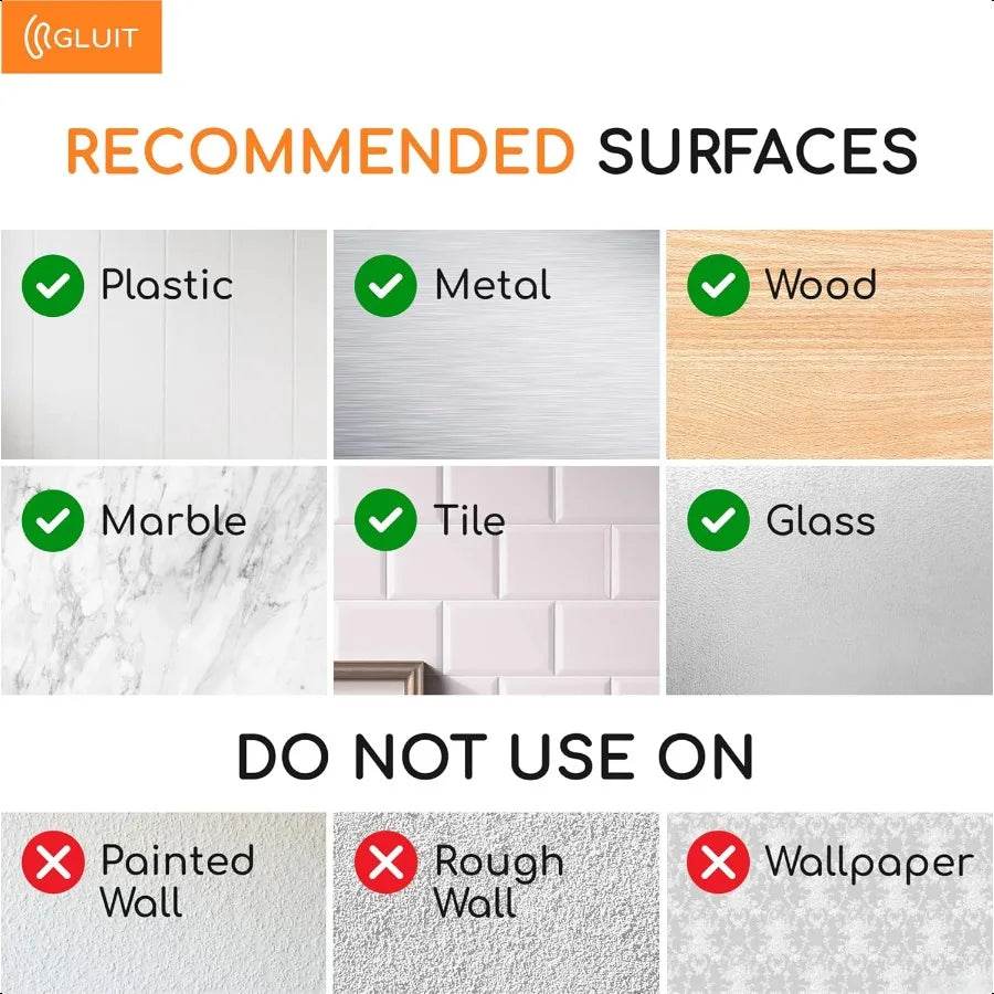 Adhesive Large Wall Hooks for Hanging Heavy Duty Holding 22 lbs - Loft&Timber