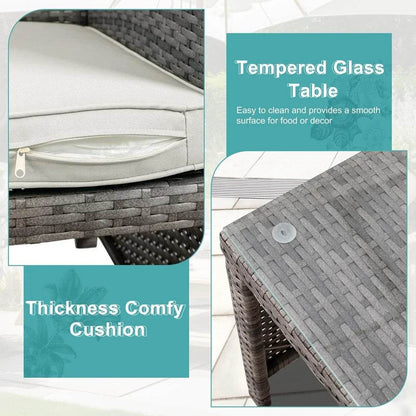 Multi Pieces Outdoor Patio Furniture Sets - Loft&Timber