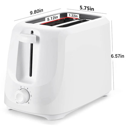2-Slice Toaster with Adjustable Toast Shade