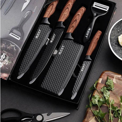 Stainless Steel Kitchen Knives Set - Loft&Timber