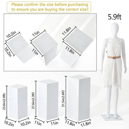 6PCS Metal Display Pedestal Stand for Cake or Flowers - Loft&Timber