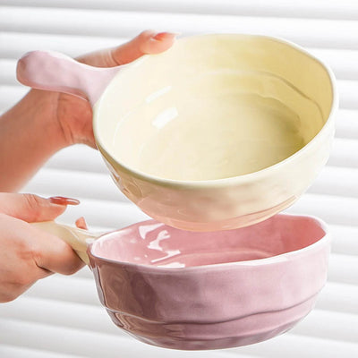 Large Ceramic Bowl with Handle - Loft&Timber
