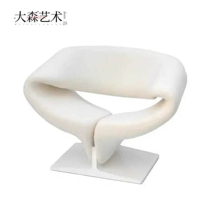 Cute Aesthetic Living Room Chairs White Cream Modern Designer Unique Lounge Clear Chairs Creative Sillones Trendy Furniture - Loft&Timber