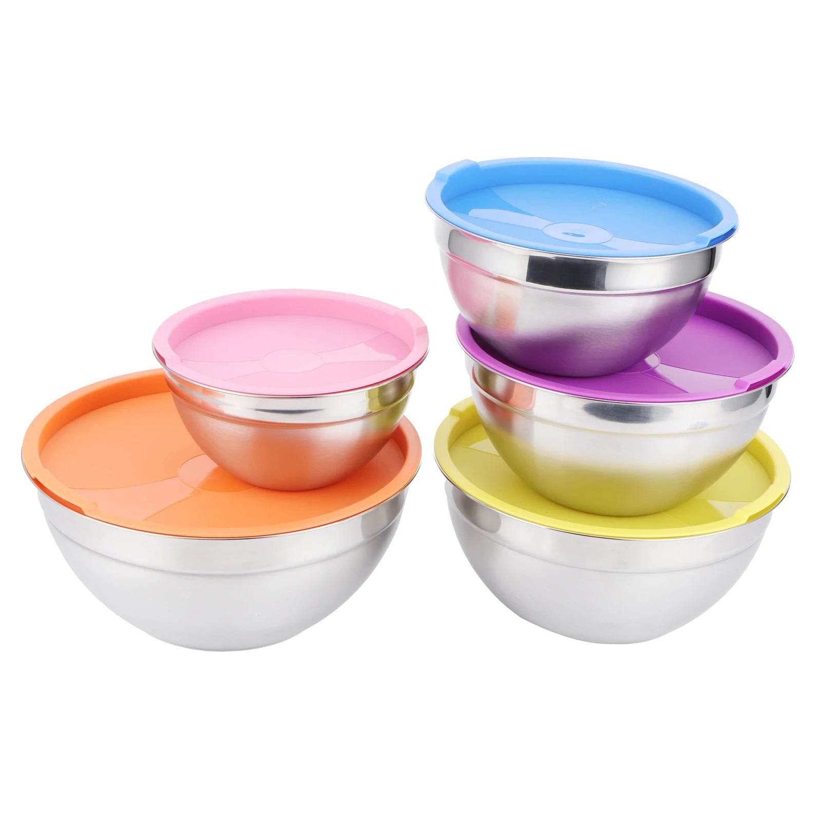 5pcs set Stainless Steel Mixing Bowl - Loft&Timber