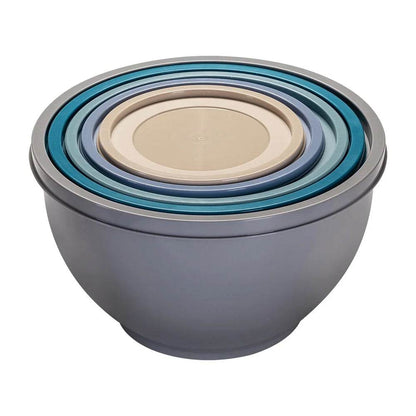 Nonslip Mixing Bowl Set with Lids 10 Pieces - Loft&Timber