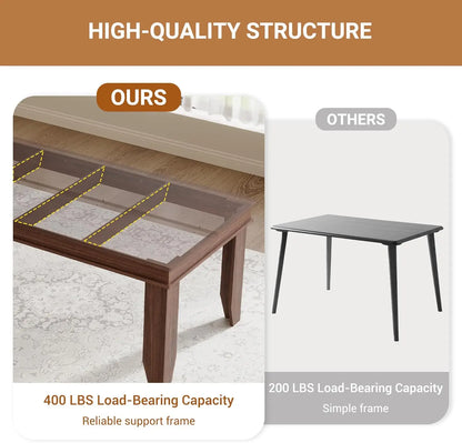 70" Farmhouse Dining Table Only - Loft&Timber