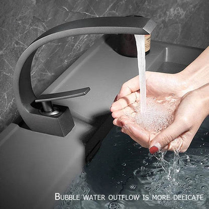 Black Bathroom Basin Faucet - Loft&Timber