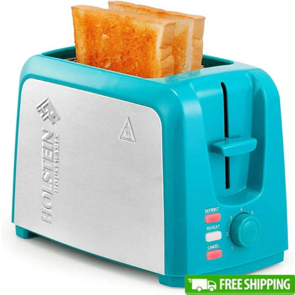 2-Slice Electric Toaster with 7 Control Settings