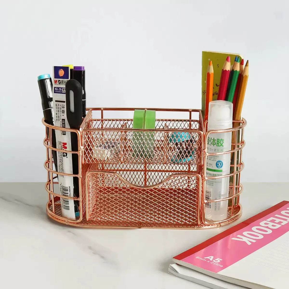 Nordic desktop metal partition drawer style - Loft&Timber